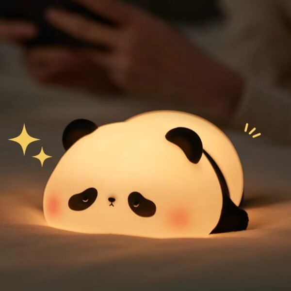Cute Panda Touch Night Lamp