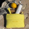 Rhode Lemontini Travel Beauty Pouch
