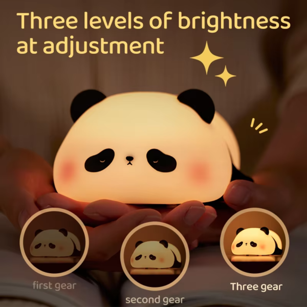 Cute Panda Touch Night Lamp