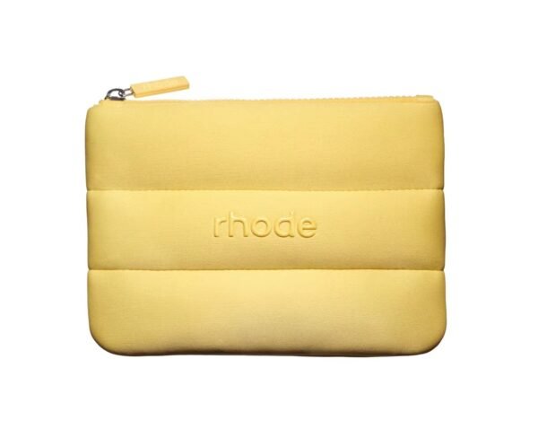 Rhode Lemontini Travel Beauty Pouch