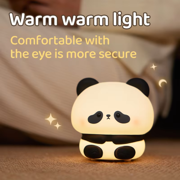 Cute Panda Touch Night Lamp